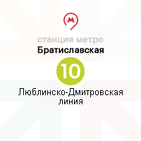 метро Братиславская